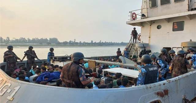  পালিয়ে আসা মিয়ানমার সেনাসহ ২৮৮ জনকে ফেরত পাঠাল বিজিবি