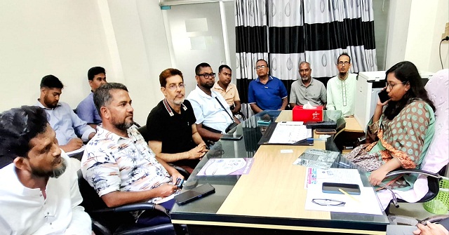 উজিরপুর নবাগত এসিল্যান্ডের সাথে সাংবাদিকদের মতবিনিময় 