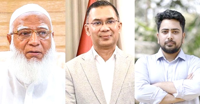 শফিকুর রহমান ও নাহিদ ইসলামের বাসায় যাবেন তারেক রহমান