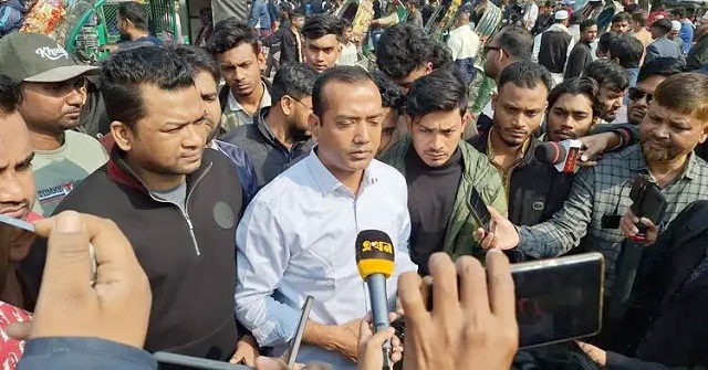 দাবি না মানলে ইসি ঘেরাও করে সারারাত বসে থাকবো: ছাত্রদল সভাপতি