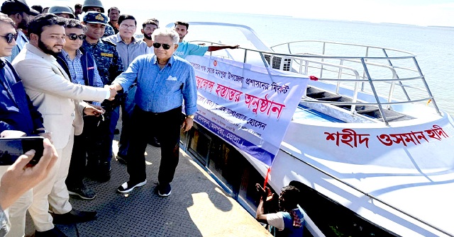 শহীদ ওসমান হাদির নামে ভোলায় ওয়াটার অ্যাম্বুল্যান্সের নামকরণ