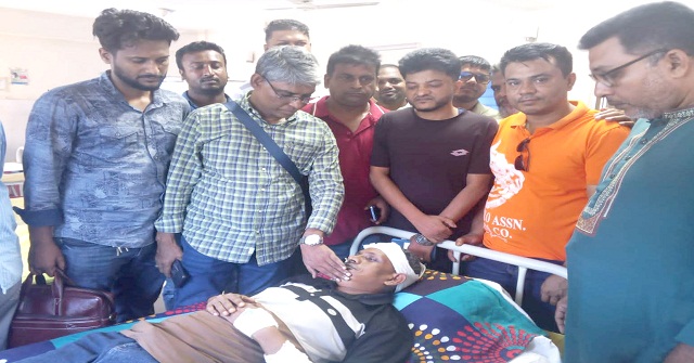 উজিরপুরে যুবদলের সম্পাদকসহ ৩ জনকে কুপিয়ে জখম