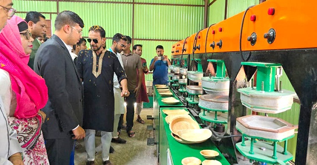 সুপারি খোল দিয়ে তৈরি হবে প্লেট-চামচ