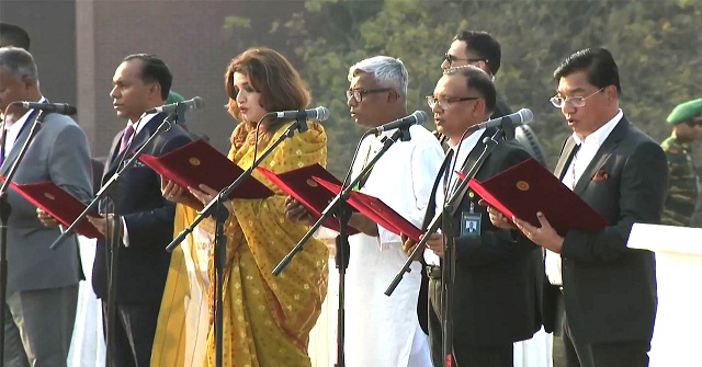 শপথ নিলেন ২৪ প্রতিমন্ত্রী