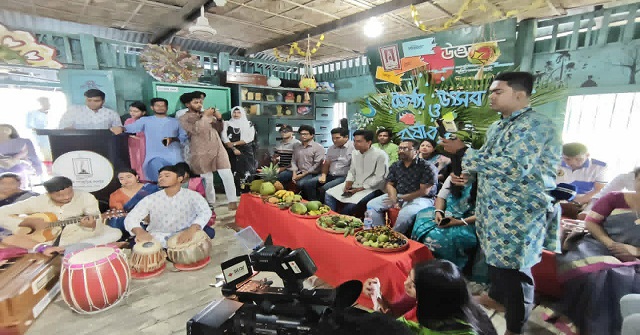 বিএম কলেজে উত্তরণের জ্যৈষ্ঠ উৎসব ও বর্ষাবরণ 