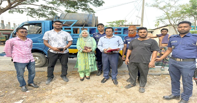 বাবুগঞ্জে ২৩শ লিটার জ্বালানি তেল জব্দ করলো এনএসআই