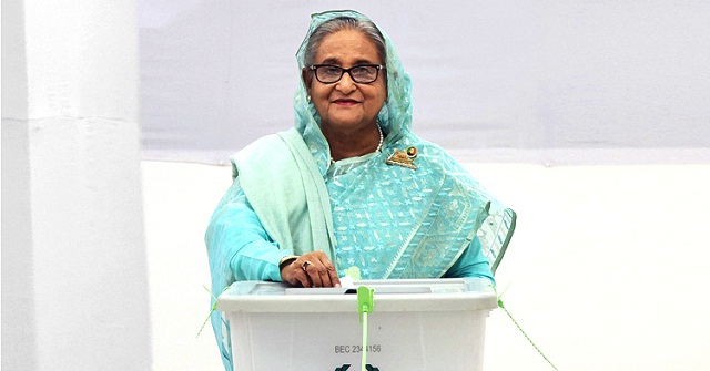 শেখ হাসিনা ২ লাখ ৪৯ হাজার ৯৬২ ভোট পেয়ে বিজয়ী