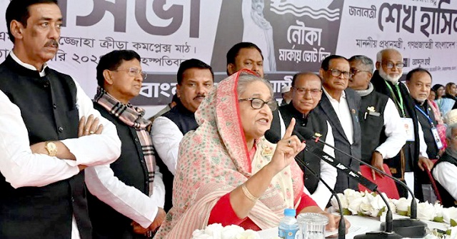 নির্বাচন যাতে না হয়, সে চক্রান্ত এখনো আছে: শেখ হাসিনা