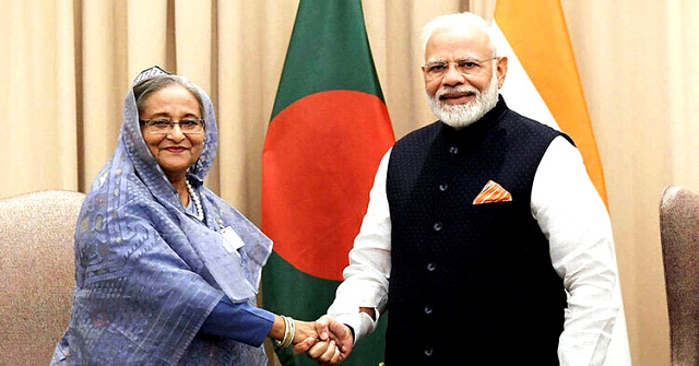 শেখ হাসিনাকে অভিনন্দন জানালেন মোদী