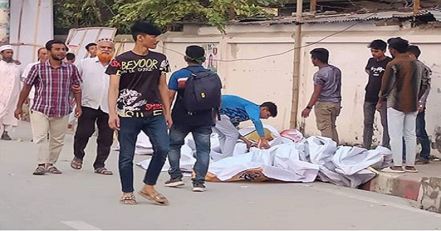 ফখরু‌লের বক্তব্যের আগেই ব‌্যানার সরালেন বিএন‌পি কর্মীরা