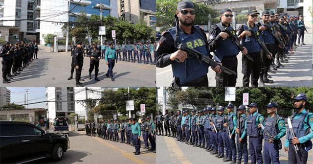 তফসিল ঘোষণা আজ,সারাদেশে নিরাপত্তা জোরদার