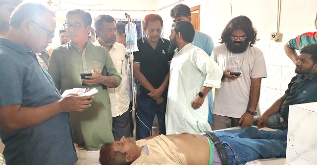 কলাপাড়ায় সাংবাদিকের ওপর ছাত্রদলের হামলা
