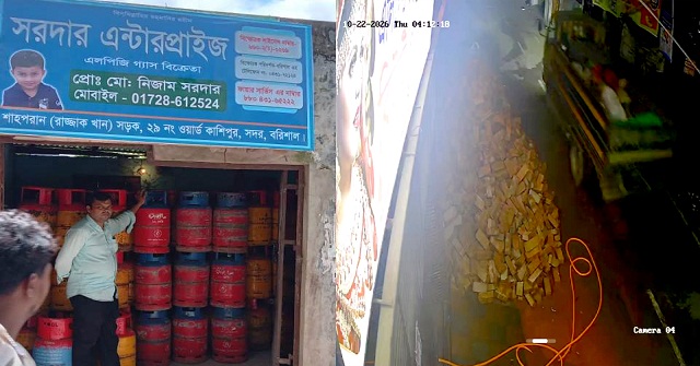 কাশিপুরে গোডাউন থেকে সাড়ে ৪ লাখ টাকার মাল‍ামাল চুরি 