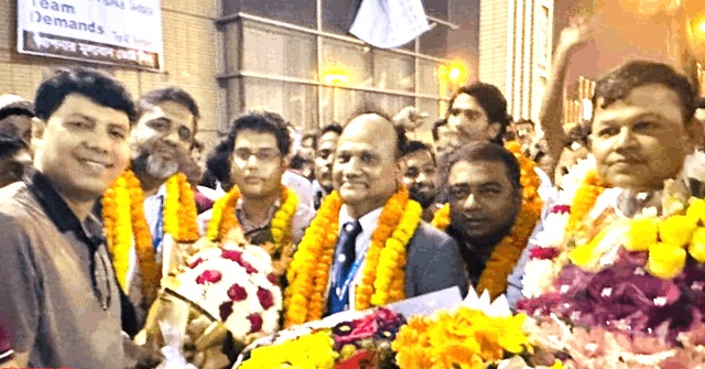 আইএসপিএবি নির্বাচনে টিম ফরওয়ার্ড প্যানেলের নিরঙ্কুশ বিজয়