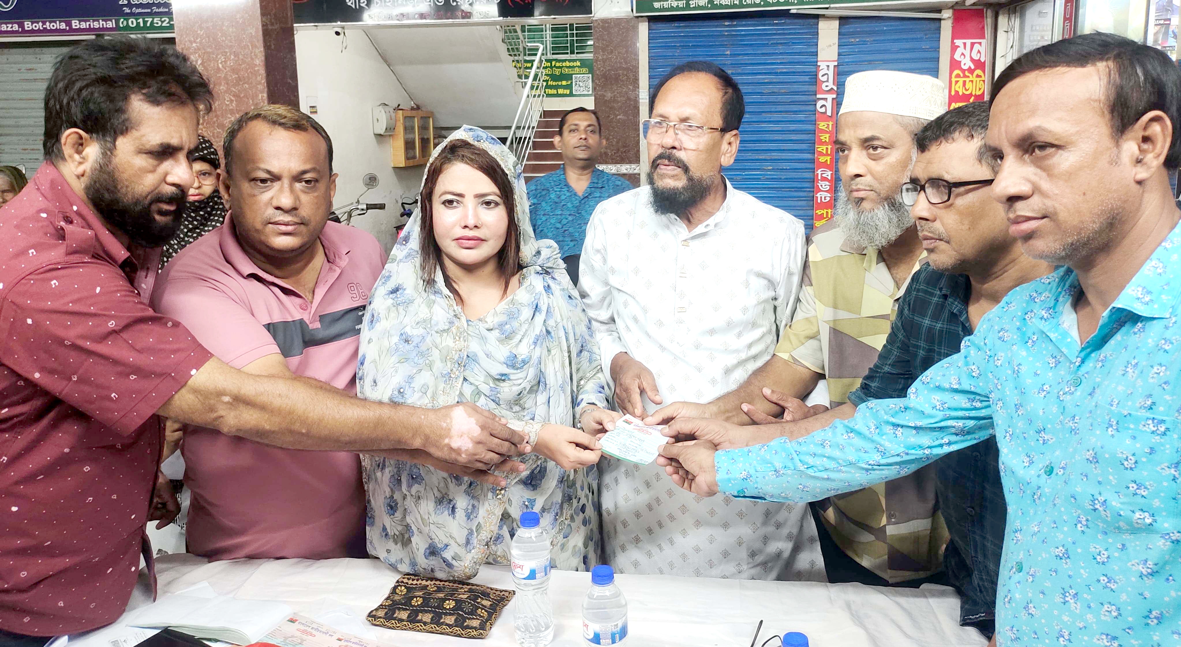 বিএনপির নতুন সদস্য সংগ্রহ কার্যক্রম পরিদর্শন 