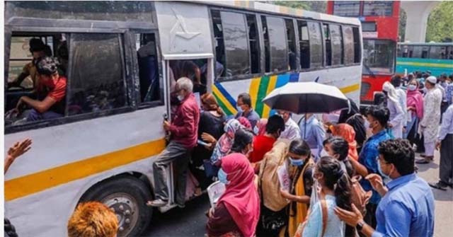 বরিশালে থামছে না গণপরিবহনে ইচ্ছেমতো ভাড়া আদায়