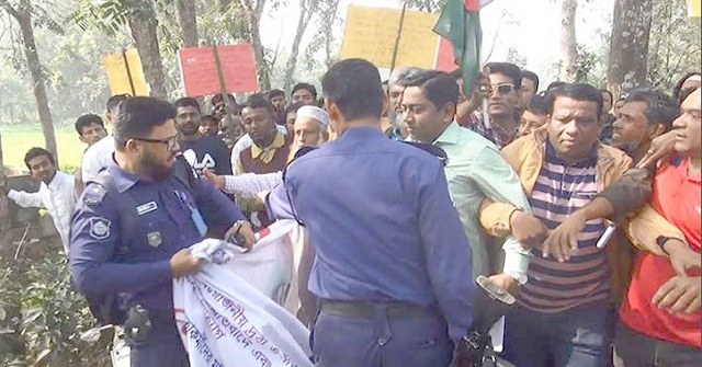 ঝালকাঠিতে বিএনপির পদযাত্রায় হামলা, আহত ১৫