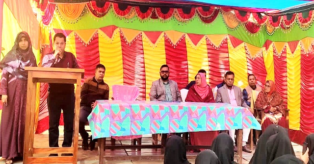  শিকারপুর গঙ্গা গোবিন্দ মাধ্যমিক বিদ্যালয় এসএসসি পরীক্ষার্থীদের বিদায় 
