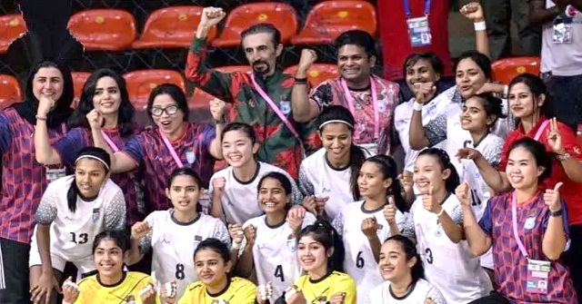 সাবিনার নেতৃত্বে আরেকটি সাফ জিতলো বাংলাদেশ