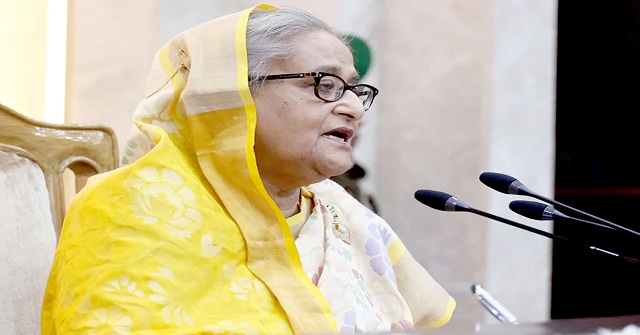 অবৈধভাবে ক্ষমতা দখলকারীরা সবকিছু ধ্বংস করে দিয়ে যায় : প্রধানমন্ত্রী