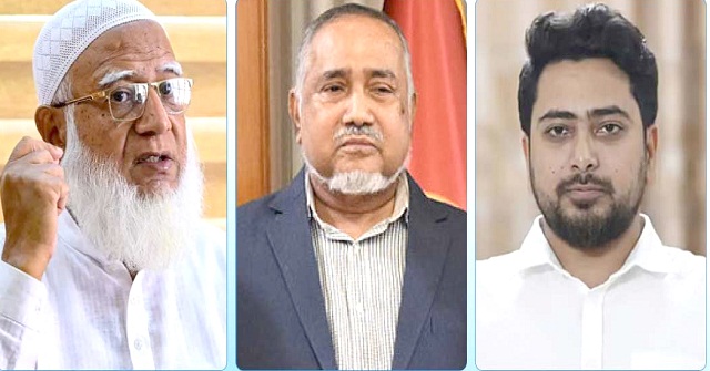 বিরোধী দলীয় নেতা শফিকুর রহমান, উপনেতা তাহের, চিফ হুইপ নাহিদ