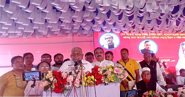 যেখানে শেখ হাসিনা আছেন সেখানে পেশিশক্তি টিকবে না: স্বরাষ্ট্রমন্ত্রী