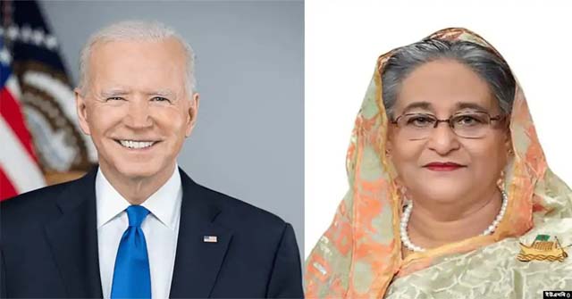 শেখ হাসিনাকে বাইডেনের চিঠি, অংশীদার হওয়ার প্রতিশ্রুতি