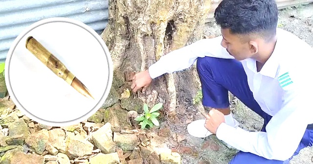  ‘খেলনা’ ভেবে বাড়িতে এনেছিল স্কুল শিক্ষার্থী, পরে জানা গেল এটি কার্তুজ