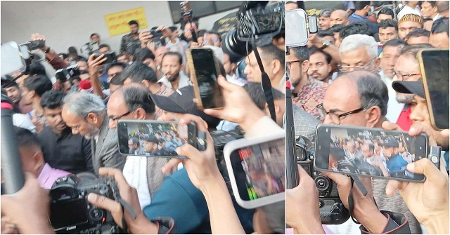 হাদি গুলিবিদ্ধ, ঢামেকে তোপের মুখে মির্জা আব্বাস 