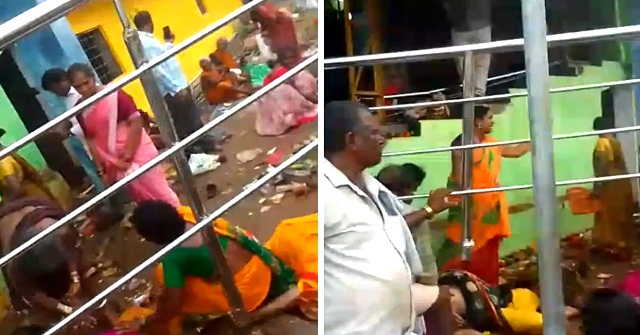 ভারতে মন্দিরে পদদলিত হয়ে ১২ জন নিহত