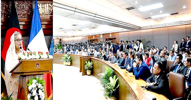 বাংলাদেশ-ফ্রান্স দ্বিপক্ষীয় সম্পর্ক নতুন মাত্রায় পৌঁছেছে: প্রধানমন্ত্রী