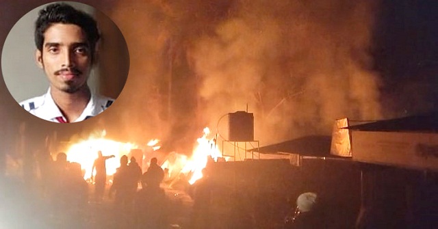 বরিশালে আগুনে পুড়ে দোকান কর্মচারীর মৃত্যু