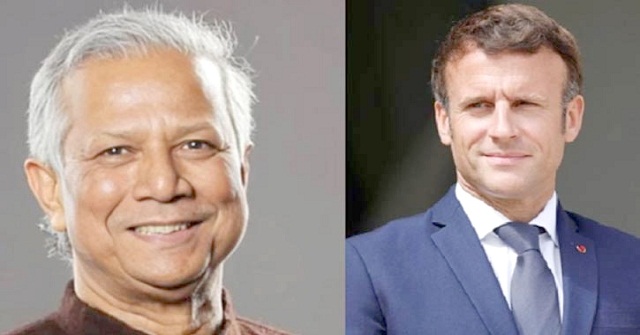 ড. ইউনূসকে ফ্রান্সের প্রেসিডেন্টের অভিনন্দন