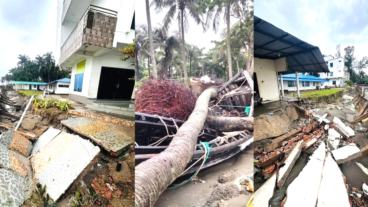 জোয়ারের আঘাতে লন্ডভন্ড সেন্ট মার্টিন, ১১ হোটেল-রিসোর্ট ক্ষতিগ্রস্ত