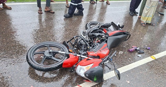  পটুয়াখালী-কুয়াকাটা মহাসড়কে বাসের ধাক্কায় মোটরসাইকেল আরোহী নিহত