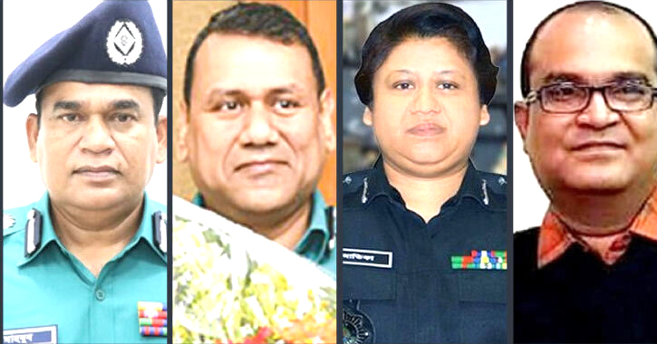 বাধ্যতামূলক অবসরে আরও চার ডিআইজি