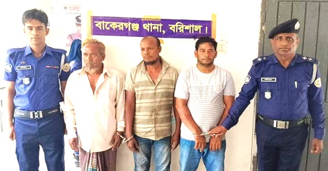 বাকেরগঞ্জে সাত গরুসহ ৩ চোর গ্রেপ্তার