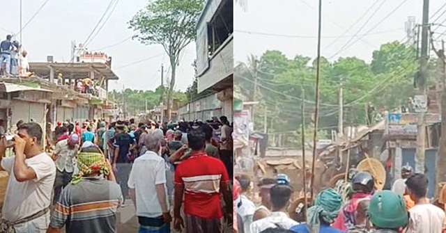 তিন ঘণ্টার তুমুল সংঘর্ষে রণক্ষেত্র ফরিদপুর, আহত শতাধিক