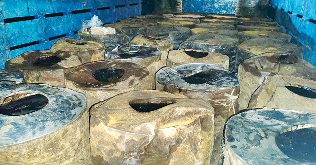 পিরোজপুর ছাত্রদল নেতার হেফাজতে ছিল চুরি হওয়া বিটুমিন ব্যারেল!