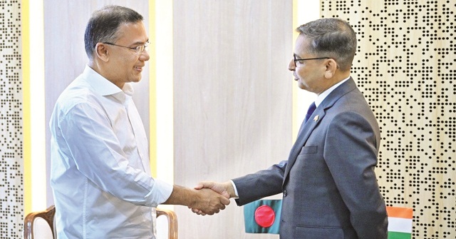 প্রধানমন্ত্রী তারেক রহমান ও প্রণয় ভার্মার সাক্ষাৎকার