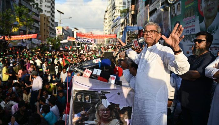 রাজধানীর প্রবেশপথে আজ অবস্থানের ঘোষণা বিএনপির