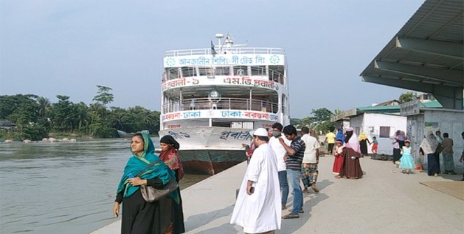 যাত্রী সংকটে বন্ধ হয়ে গেলো বরগুনা-ঢাকা রুটে লঞ্চ চলাচল