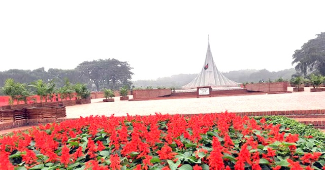 জাতির শ্রেষ্ঠ সন্তানদের শ্রদ্ধা জানাতে প্রস্তুত জাতীয় স্মৃতিসৌধ