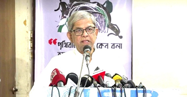 নদী দখলে সরকারের গুরুত্বপূর্ণ ব্যক্তিরা জড়িত: ফখরুল