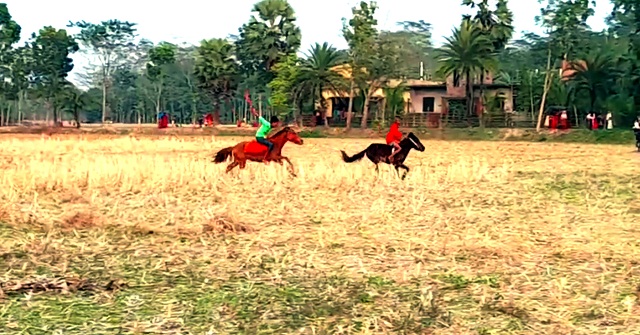 ঝালকাঠিতে ঘোড়দৌড় প্রতিযোগিতা ও ৩ দিনব্যাপী মেলা 
