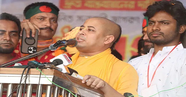 সম্মিলিত সনাতনী জাগরণ জোটের মুখপাত্র চিন্ময় কৃষ্ণ দাস গ্রেপ্তার