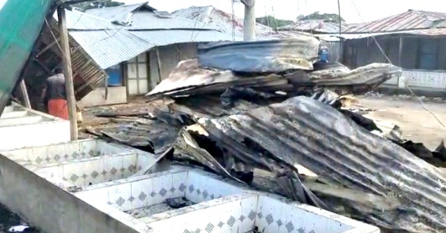 তজুমদ্দিনে আগুনে পুড়ল ১৯ আড়ত