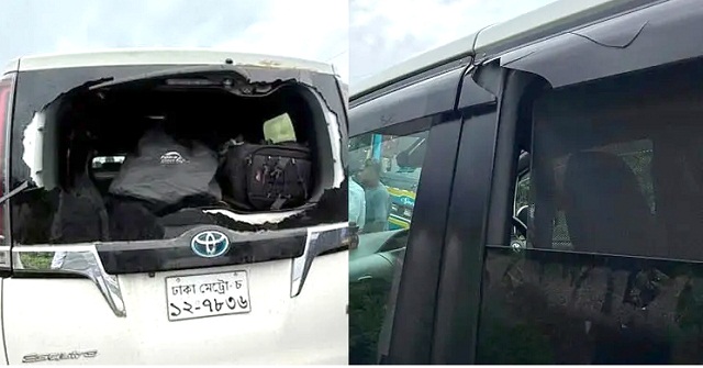  সিলেটে এনসিপির গাড়িবহরে হামলা-ভাঙচুর