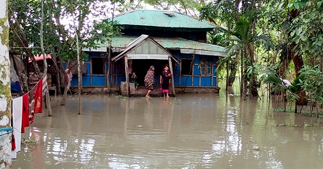 ভোলায় জোয়ারের পানিতে তলিয়ে গেছে ১৫ গ্রাম