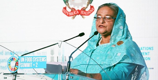 জাতিসংঘের খাদ্য সম্মেলনে ৫ দফা প্রস্তাবনা প্রধানমন্ত্রী